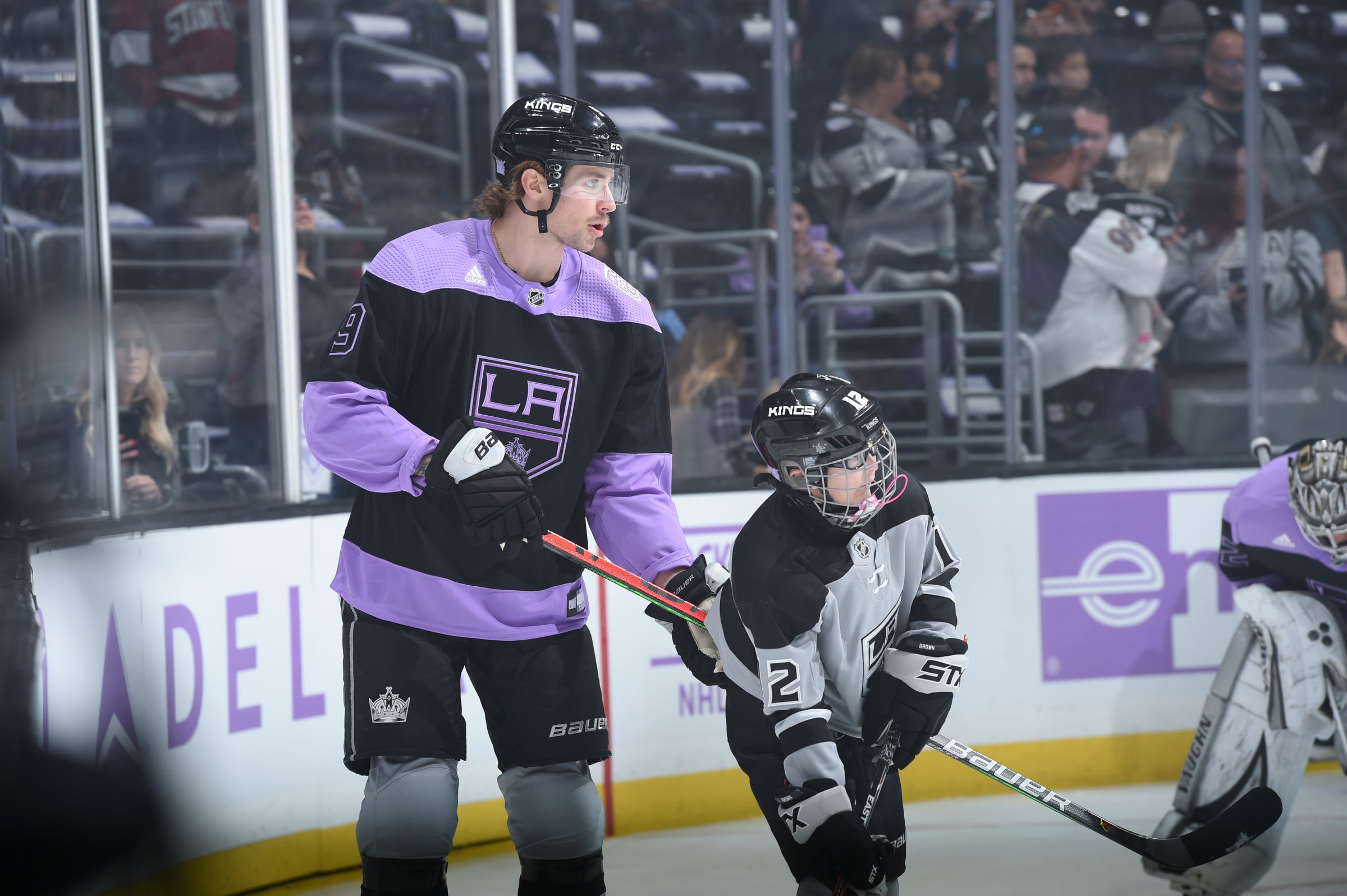 LA Kings charity auctioning off special edition LA Dodgers hockey